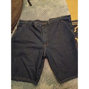 Excellent Used Condition Wrangler Mens Carpenter Denim Shorts, Size 48 REg